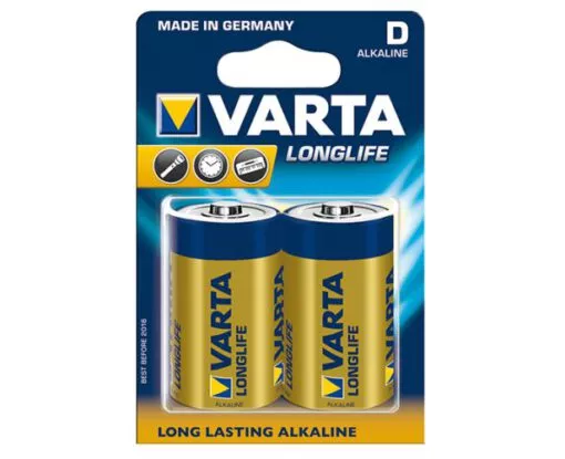 סוללה וורטה D זוג VARTA