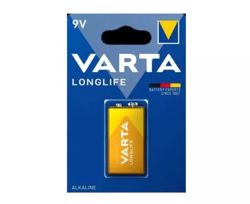 סוללה 9V VARTA מרובעת