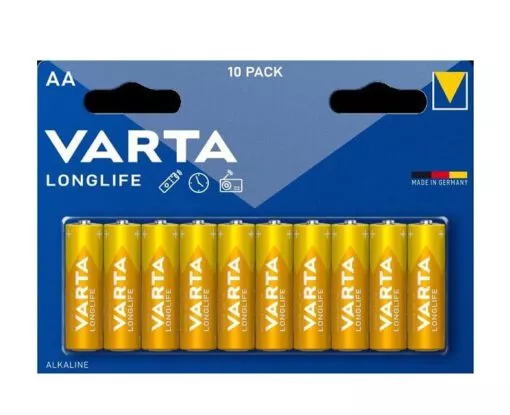 סוללות AA  VARTA  אצבע עשרייה 1/10