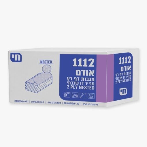 נייר צץ רץ אודם 1112 דו שכבתי איכותי